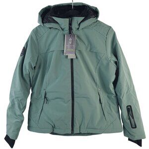 NWT Free Country Wome'ns Bayleaf Snow Jacket Size M With Hood & Pockets